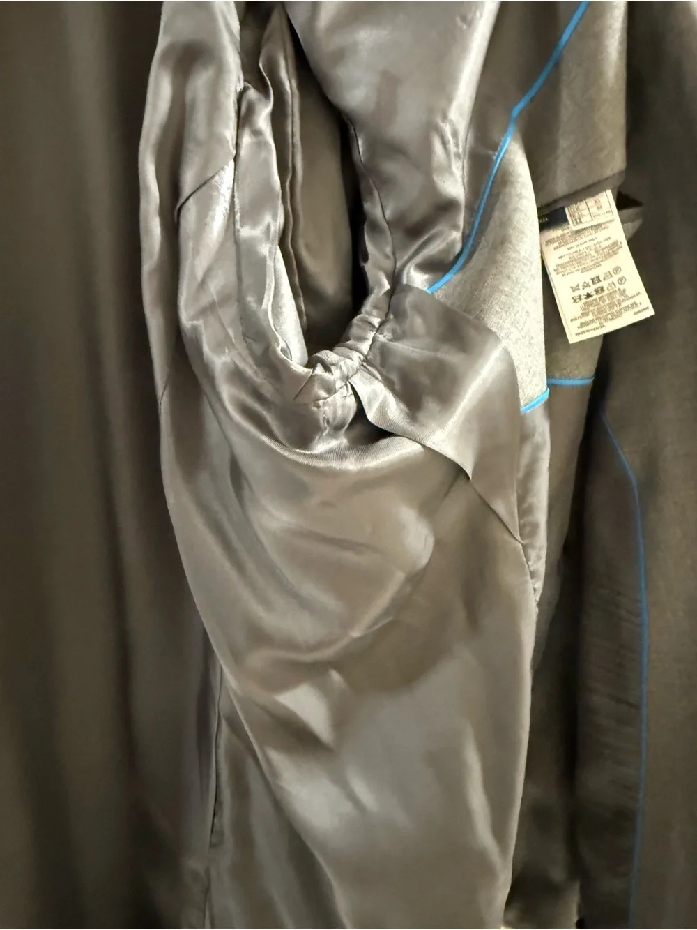 Brooks Brothers Explorer Gray Wool Sport Coat Blazer 52L Vitale Barberis VBC